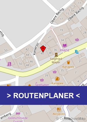 Routenplaner - OpenStreetMap
